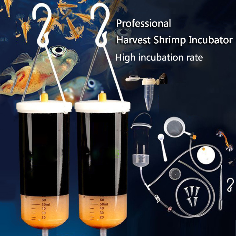Marine Aquarium Overflow - 250/500ml Aquarium Brine Shrimp Incubator Artemia
