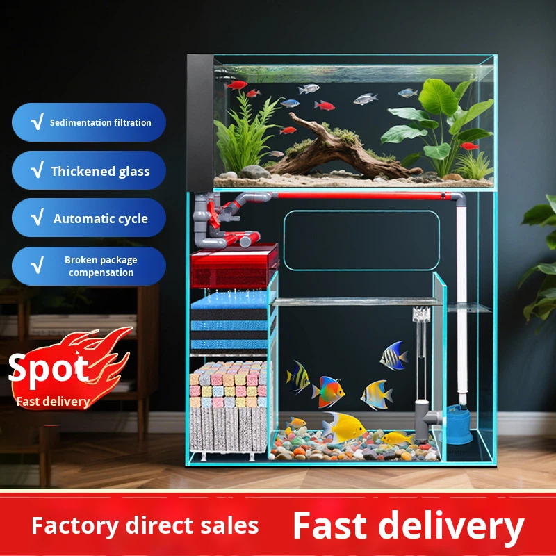 Double-Layer Floor-Standing Ul - Marine Aquarium With Sump ulasan dan harga