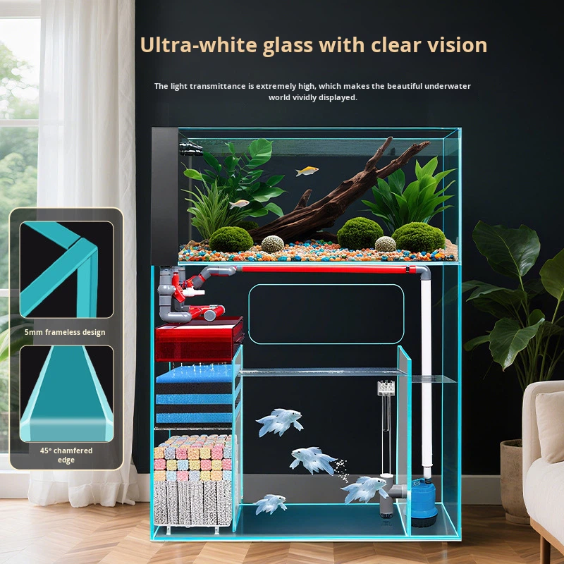 Double-Layer Floor-Standing Ul - Marine Aquarium With Sump ulasan dan harga