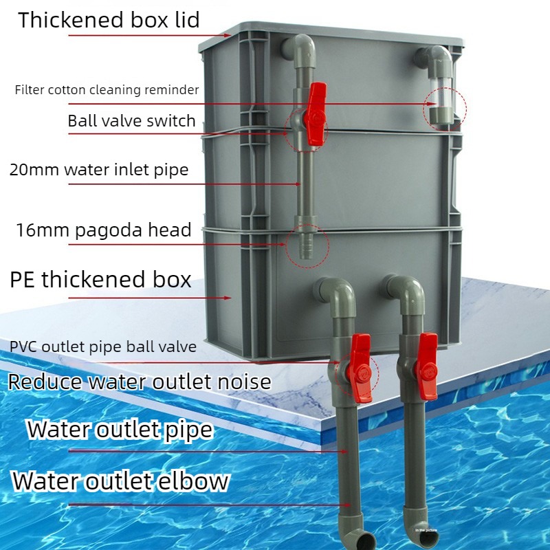 DIY External Drip Flow Filter  - Marine Aquarium Overflow ulasan dan harga