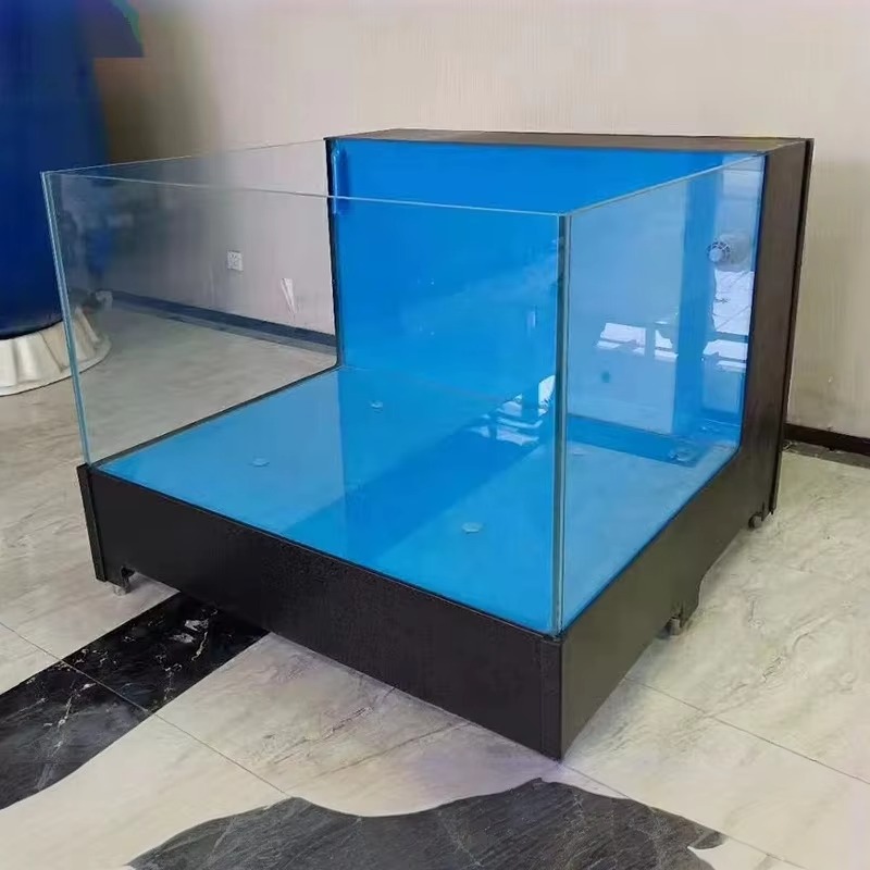 Square Glass Freshwater Fish T - Marine Aquarium With Sump ulasan dan harga