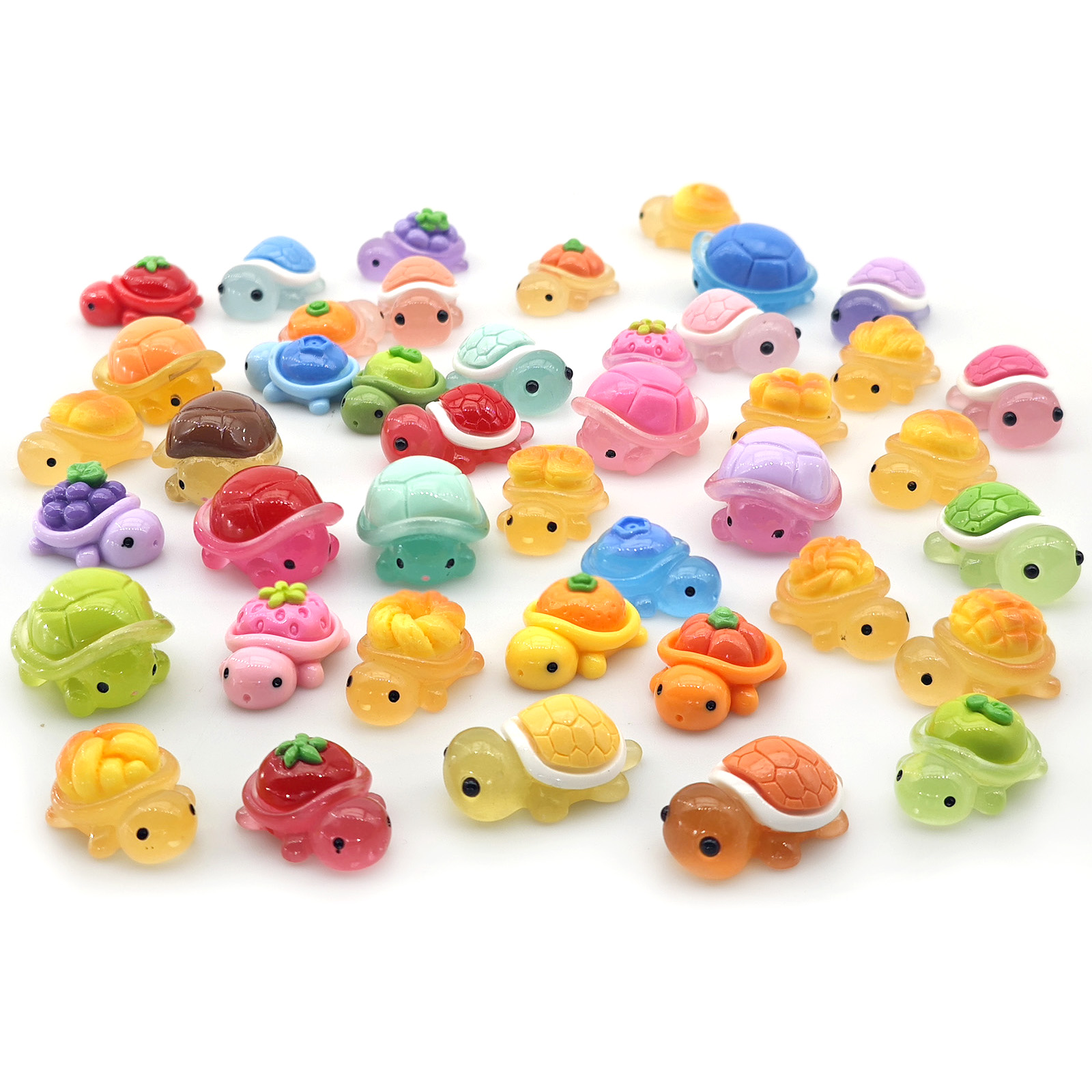 Mini Ocean Resin Turtle Animal - Marine Aquarium Aquascape ulasan dan harga
