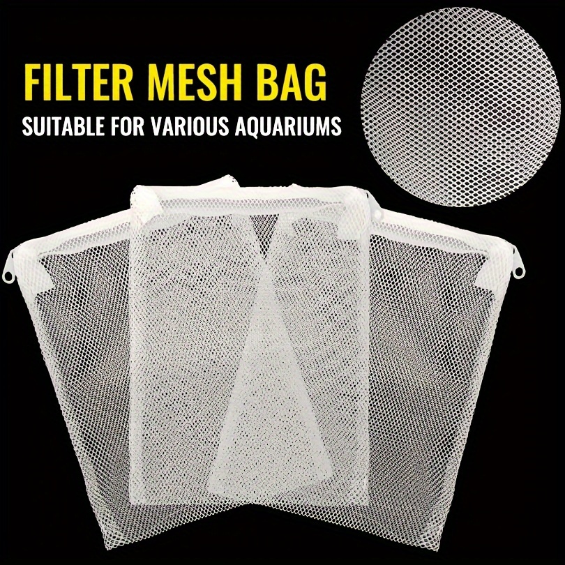 Reusable Zipper Filter Media B - Marine Aquarium Protein Skimmer ulasan dan harga