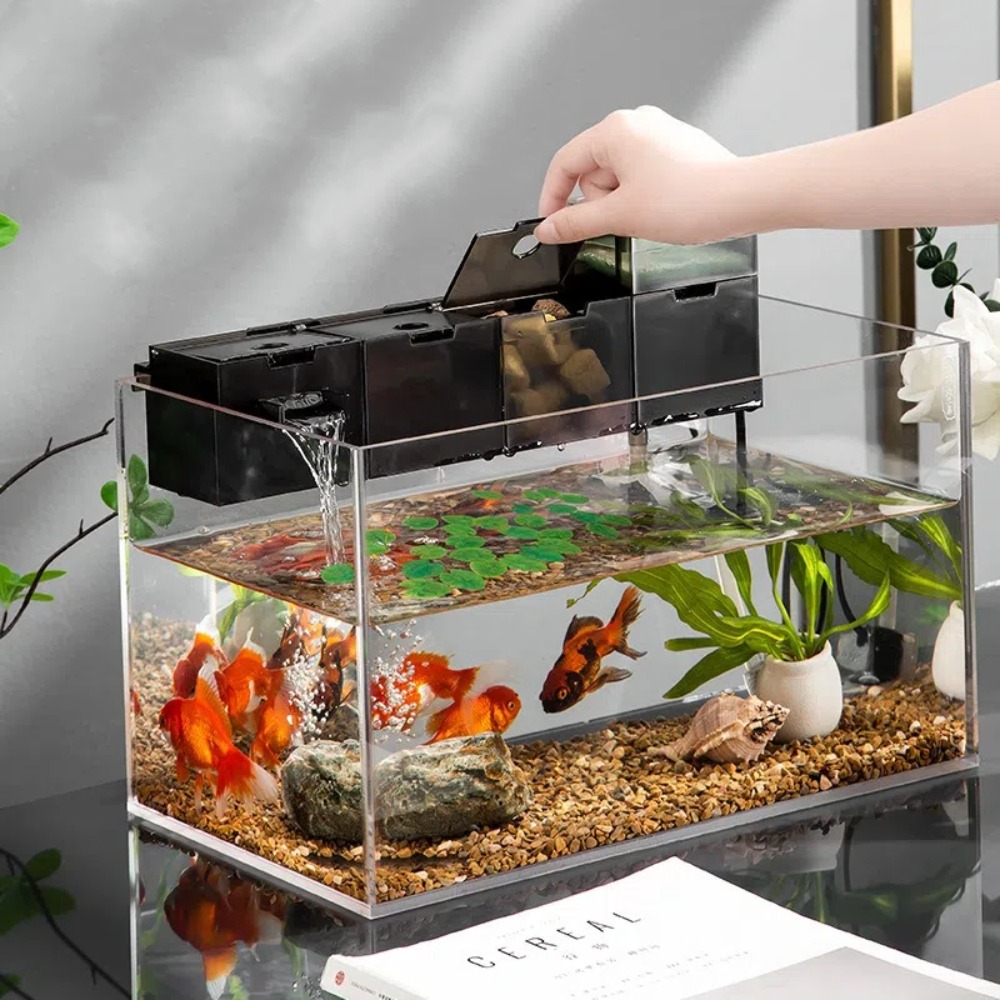 Three-in-one External Aquarium - Marine Aquarium Protein Skimmer ulasan dan harga