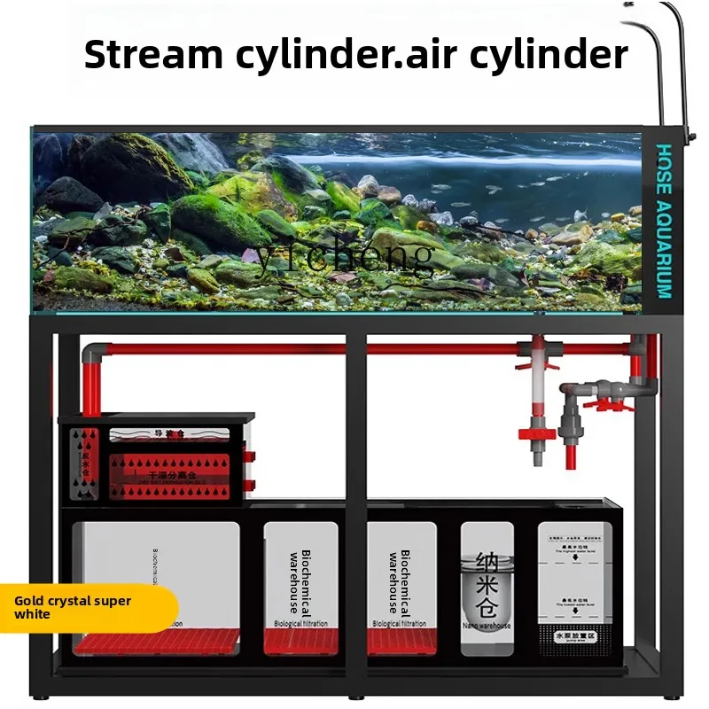 L14 fish tank ultra-white glas - Marine Aquarium With Sump ulasan dan harga
