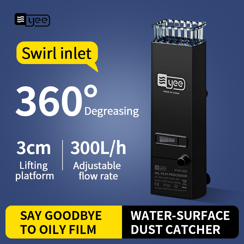 3W Aquarium Surface Oil Skimme - Marine Aquarium Protein Skimmer ulasan dan harga