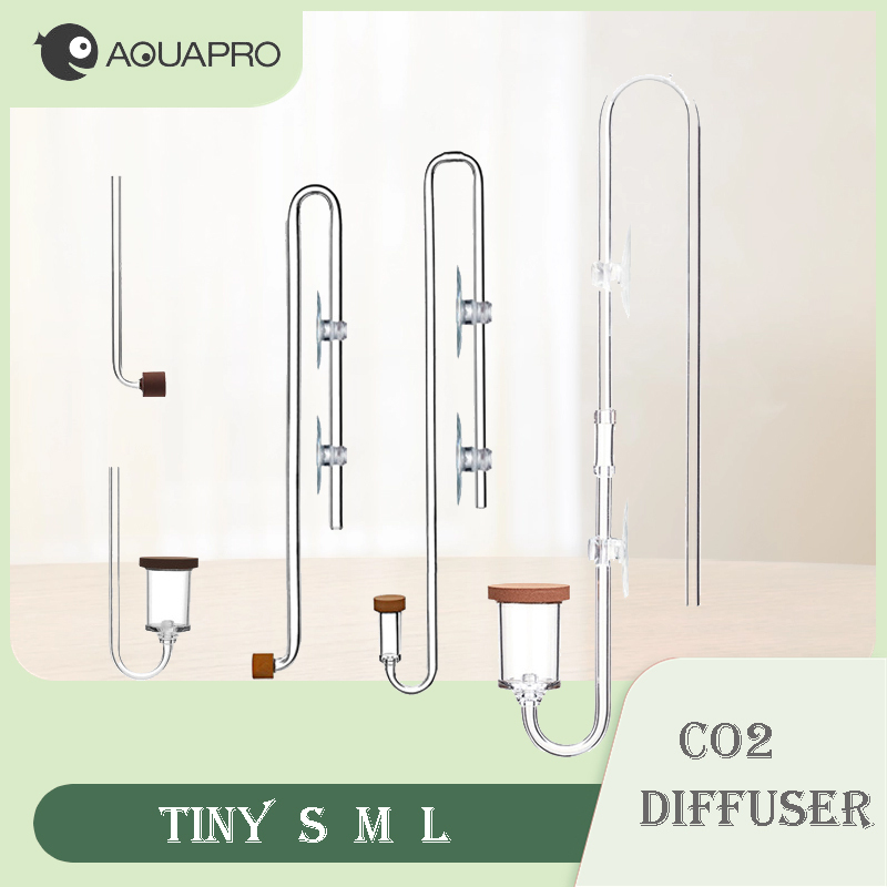 Aquarium CO2 Diffuser Fish Tan - Marine Aquarium Aquascape ulasan dan harga