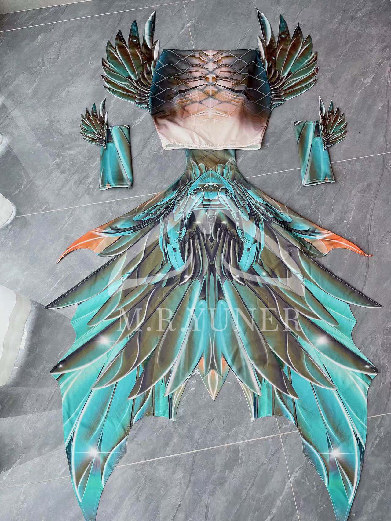 Original Mermaid Big Fish Tail - Aquarium & Marine Museum Universiti Malaysia Sabah Kota Kinabalu Sabah ulasan dan harga