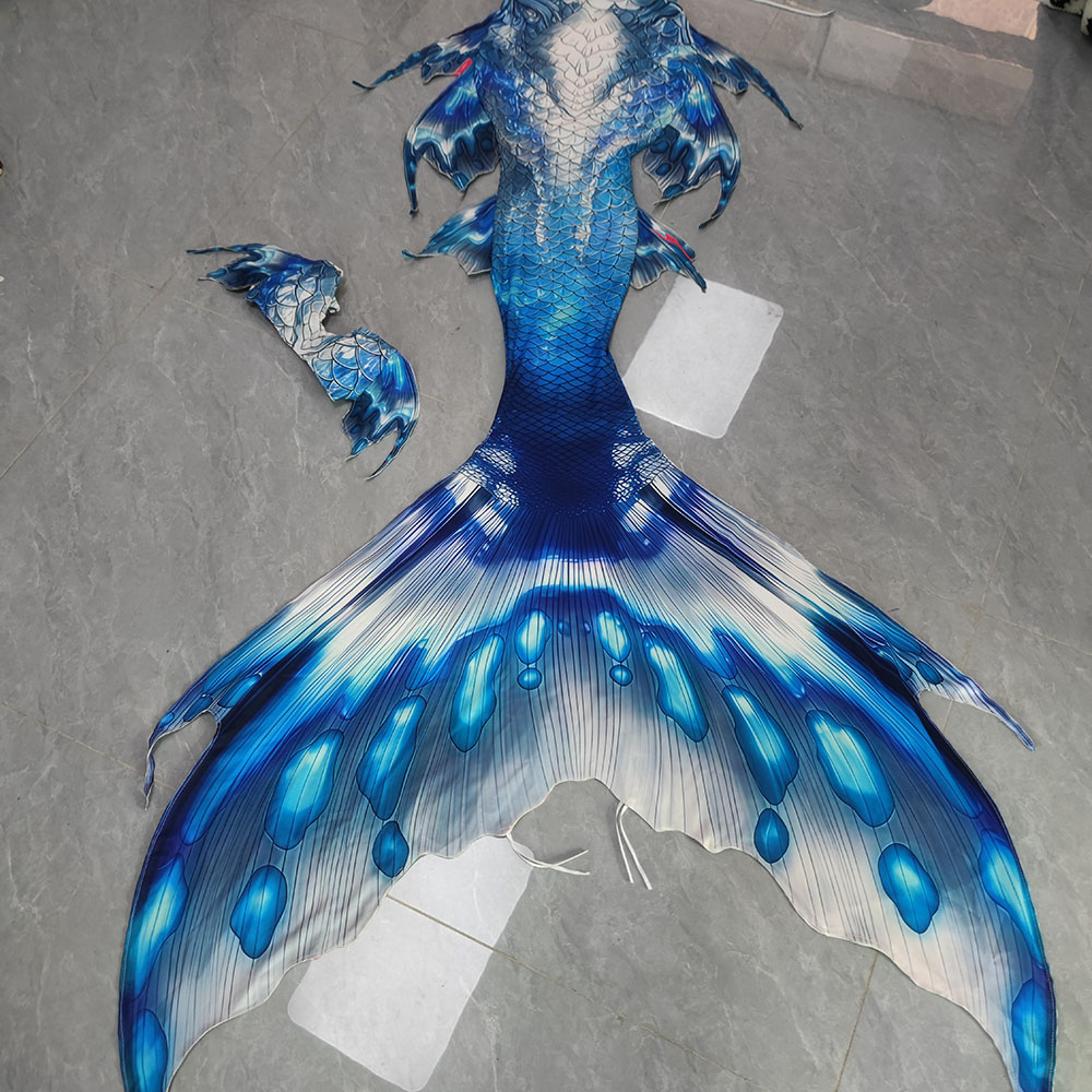 Original Colorful Mermaid Tail - Aquarium & Marine Museum Universiti Malaysia Sabah Kota Kinabalu Sabah ulasan dan harga